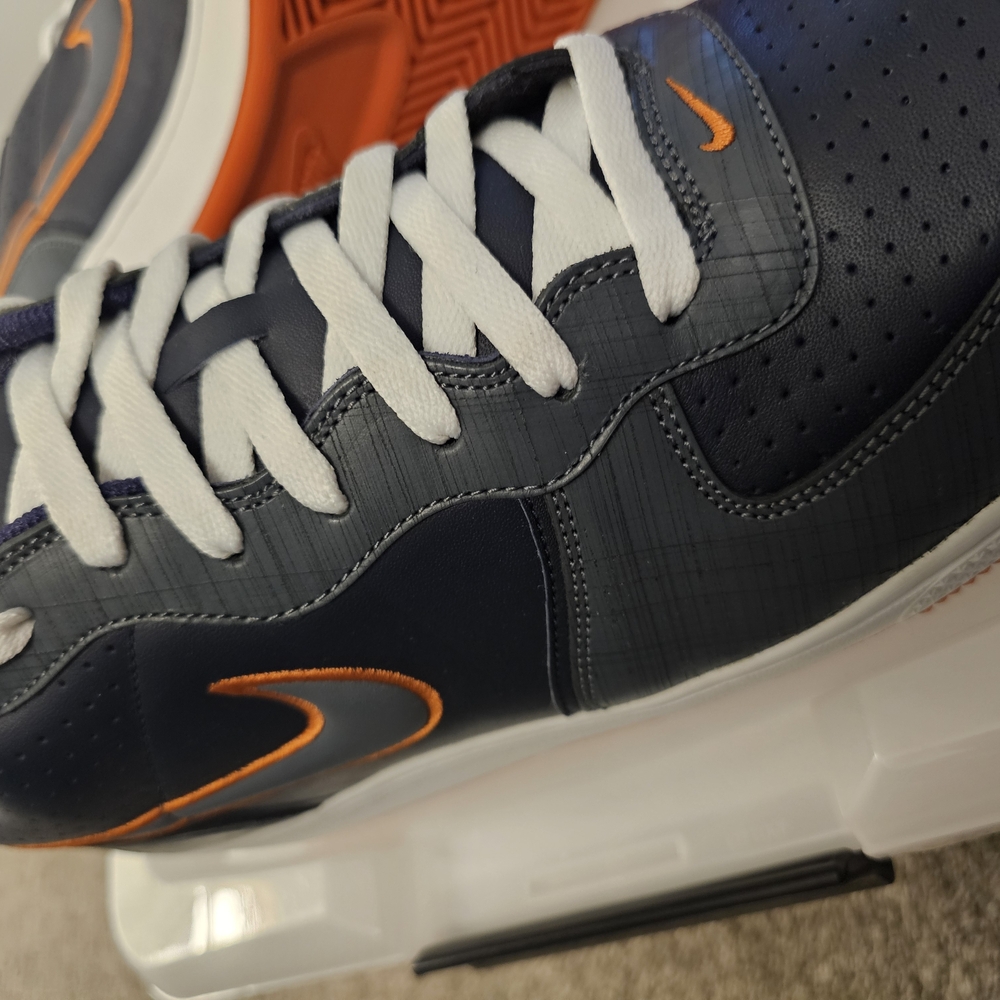 Nike Navy and Orange Sneakers - Picture 4 of 4